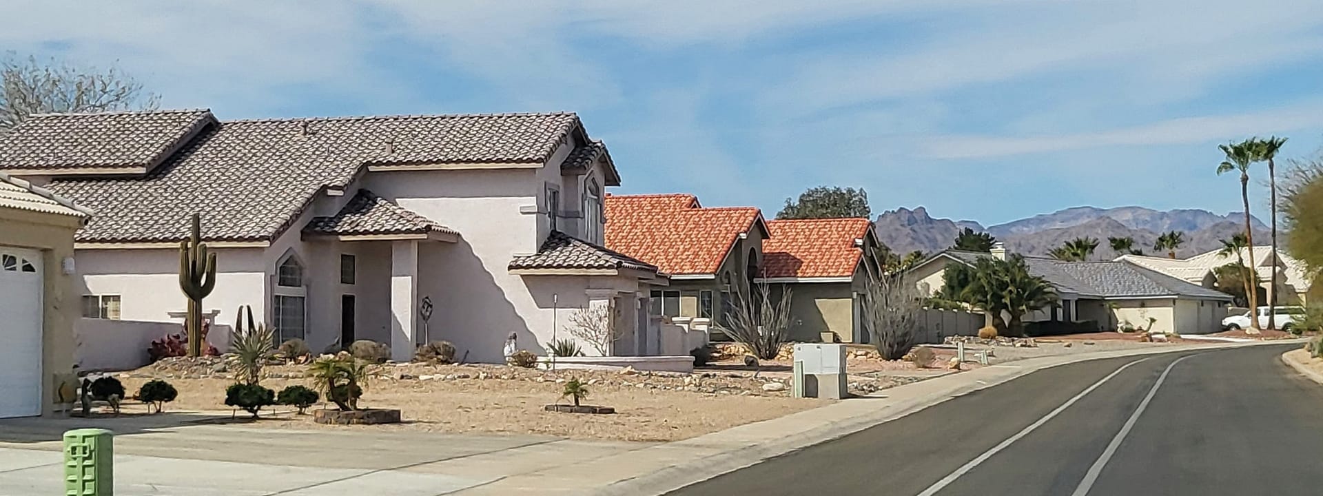 Houses and Neighborhoods! Desert Architecture Home with Xeriscape Landscape!